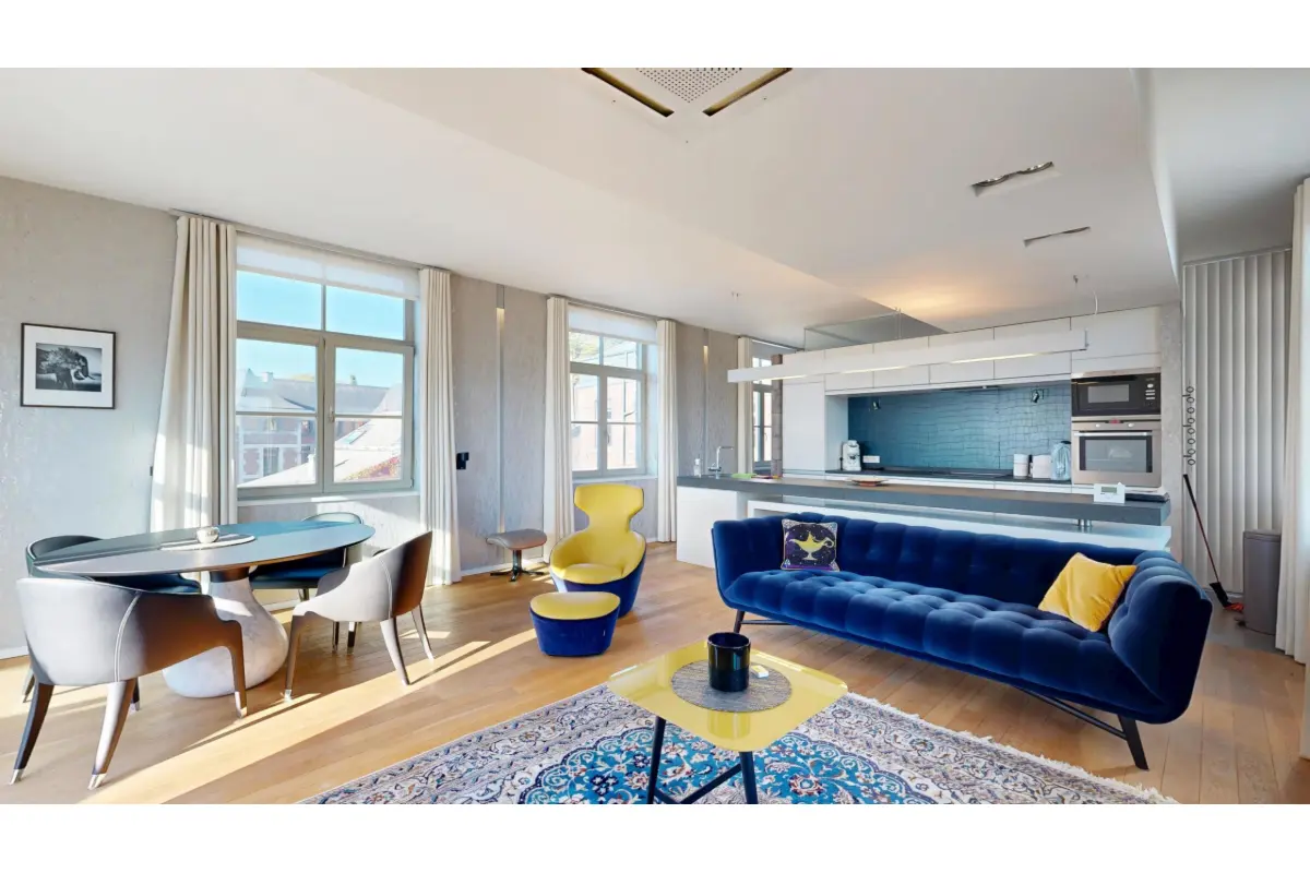 Appartement à louer à Liège 4000 1350.00€ 1 chambres 90.00m² - annonce 821670