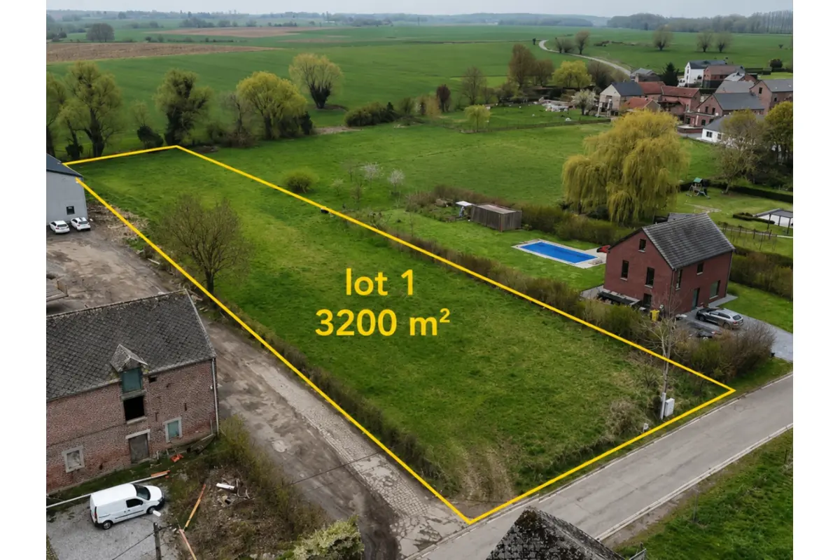 Terrain à bâtir à vendre à Burdinne 4210 129500.00€  chambres m² - annonce 825331