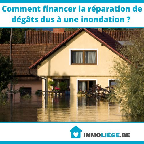 Comment financer la réparation de dégâts dus à une inondation ?