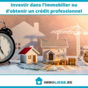 d’investir dans l’immobilier ou d’obtenir un crédit professionnel